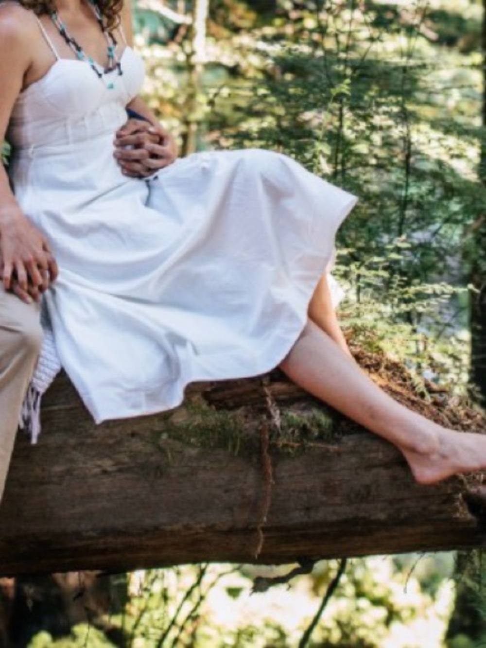Norma Jean Bustier-Style Midi Dress in White - worth collective